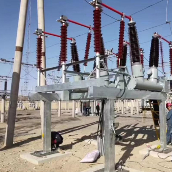 145kV กลางแจ้งแรงดันสูง SF6 แบบเปิดเครื่องใช้ไฟฟ้าแบบเปิด