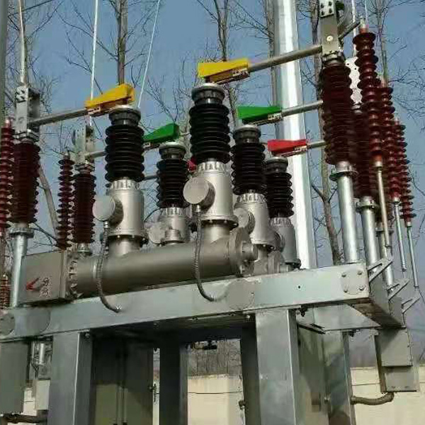 72.5kV กลางแจ้งแรงดันไฟฟ้าสูง SF6 แบบเปิดเครื่องใช้ไฟฟ้าแบบเปิด